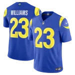 Kyren Williams Los Angeles Rams Nike Vapor F.U.S.E. Sewn Down Limited Jersey - Royal