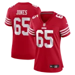 Robert Jones San Francisco 49ers Nike Women's Team Game Jersey - Scarlet
