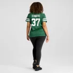 Qwan'tez Stiggers New York Jets Nike Women's Team Game Jersey - Legacy Green