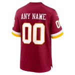 Washington Commanders Nike Youth Custom Game Jersey - Burgundy