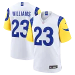 Kyren Williams Los Angeles Rams Nike White Game Player Jersey - White