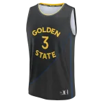 Will Richard Golden State Warriors Fast Break Replica Player Jersey - Statement Edition - Black