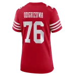 Osa Odighizuwa San Francisco 49ers Nike Women's Team Game Jersey - Scarlet