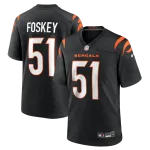 Isaiah Foskey Cincinnati Bengals Nike Team Game Jersey - Black