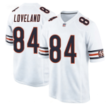 Colston Loveland Chicago Bears Nike Game Jersey - White