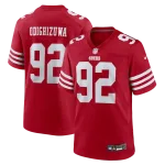Osa Odighizuwa San Francisco 49ers Nike Team Game Jersey - Scarlet