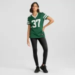 Qwan'tez Stiggers New York Jets Nike Women's Team Game Jersey - Legacy Green