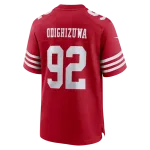 Osa Odighizuwa San Francisco 49ers Nike Team Game Jersey - Scarlet