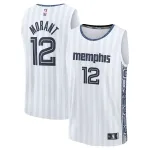Ja Morant Memphis Grizzlies Youth 2025/26 City Edition Fast Break Jersey - White