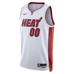 Miami Heat Nike Unisex Swingman Custom Jersey White - Association Edition