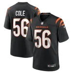 Myles Cole Cincinnati Bengals Nike Team Game Jersey - Black