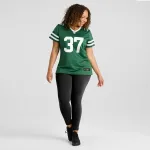 Qwan'tez Stiggers New York Jets Nike Women's Team Game Jersey - Legacy Green